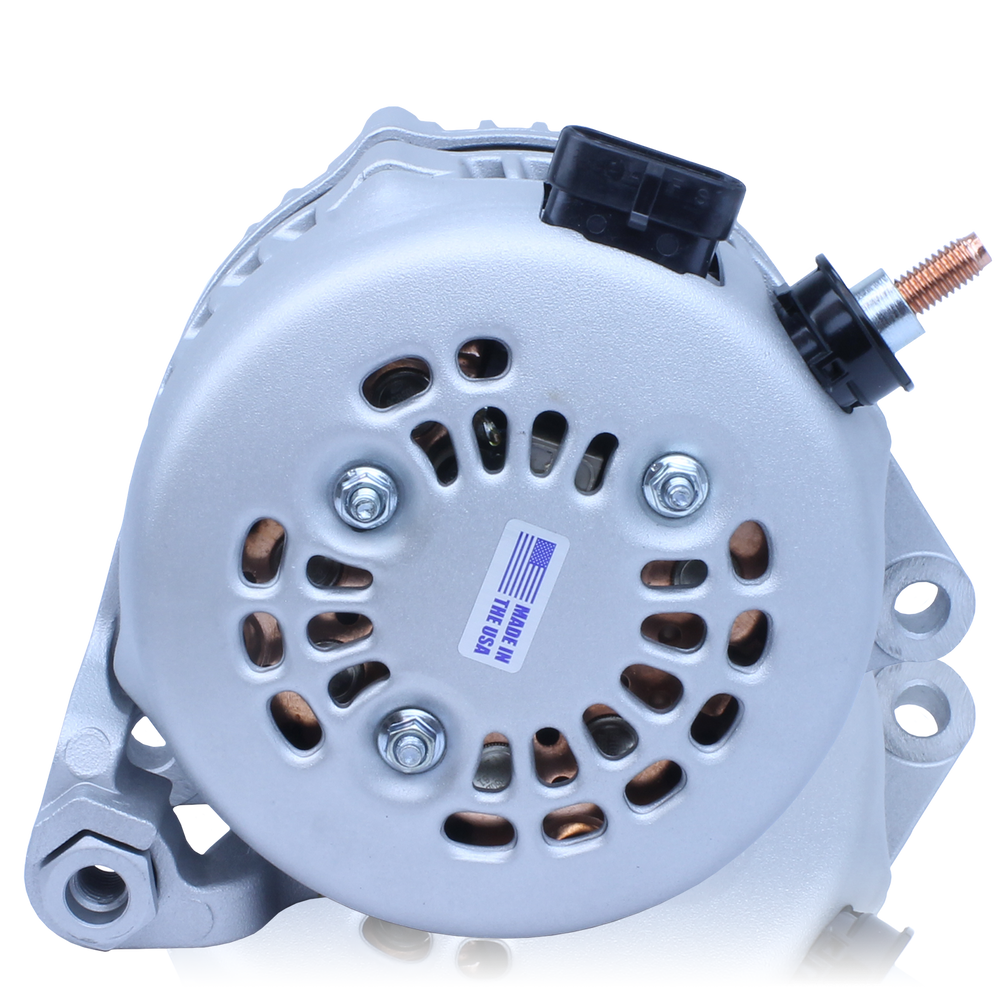 240 amp high output racing alternator Ford 5.0L Coyote engine swap - 1 wire turn on | 11626240-1 | by: Mechman @ the lowest price of $429.00