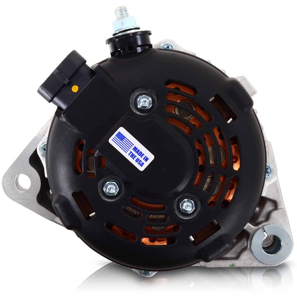 240 amp high output alternator for Toyota Supra 2JZ 1JZ - 1 wire turn on | 13546240-1 | by: Mechman @ the lowest price of $429.00