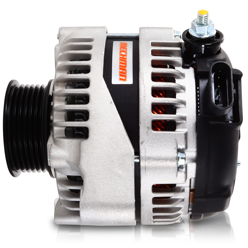 240 amp high output alternator for Toyota Supra 2JZ 1JZ - 1 wire turn on | 13546240-1 | by: Mechman @ the lowest price of $429.00