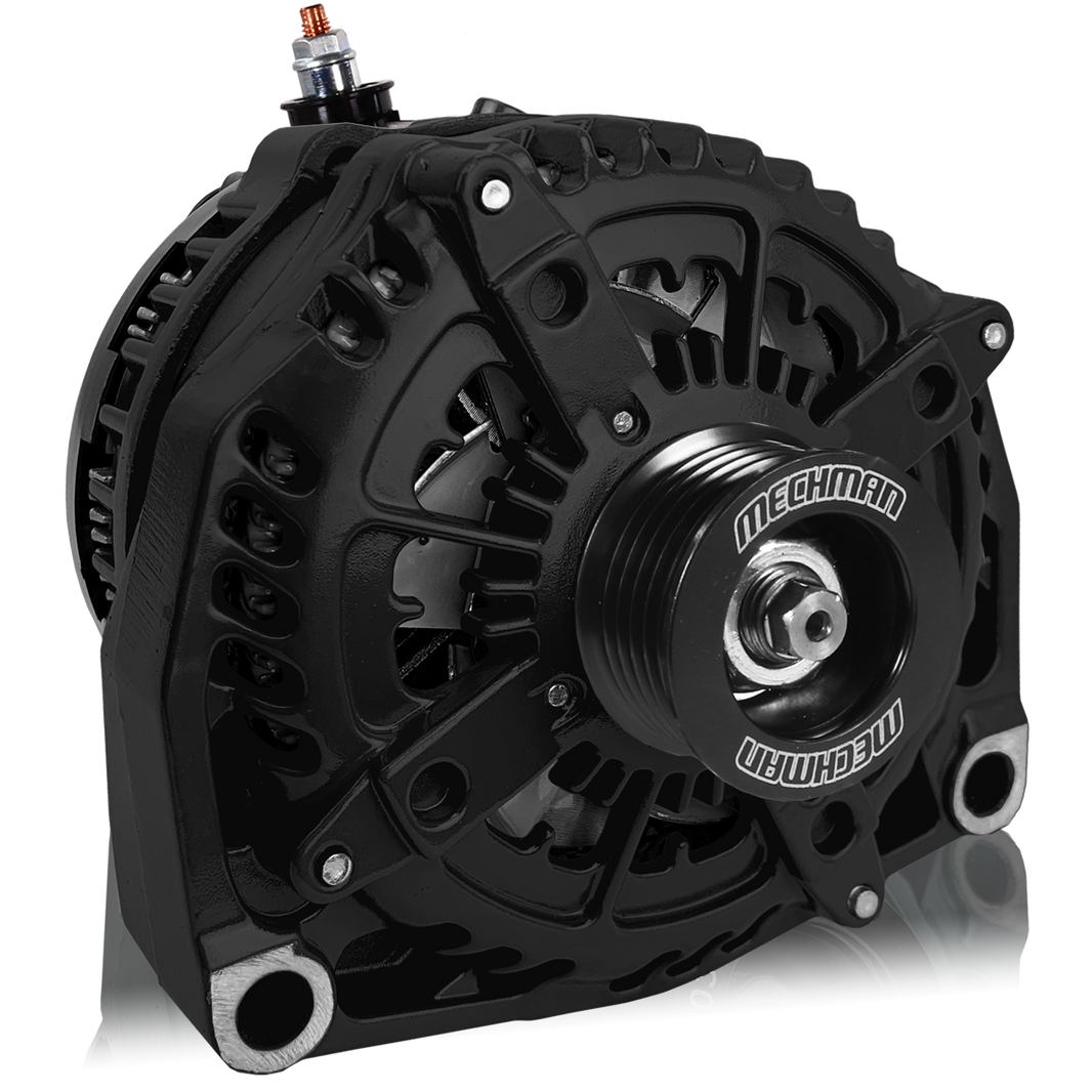 Mechman 400 Amp RVC Bypass High Output Alternator 2014+ Chevrolet GMC Cadillac - Black
