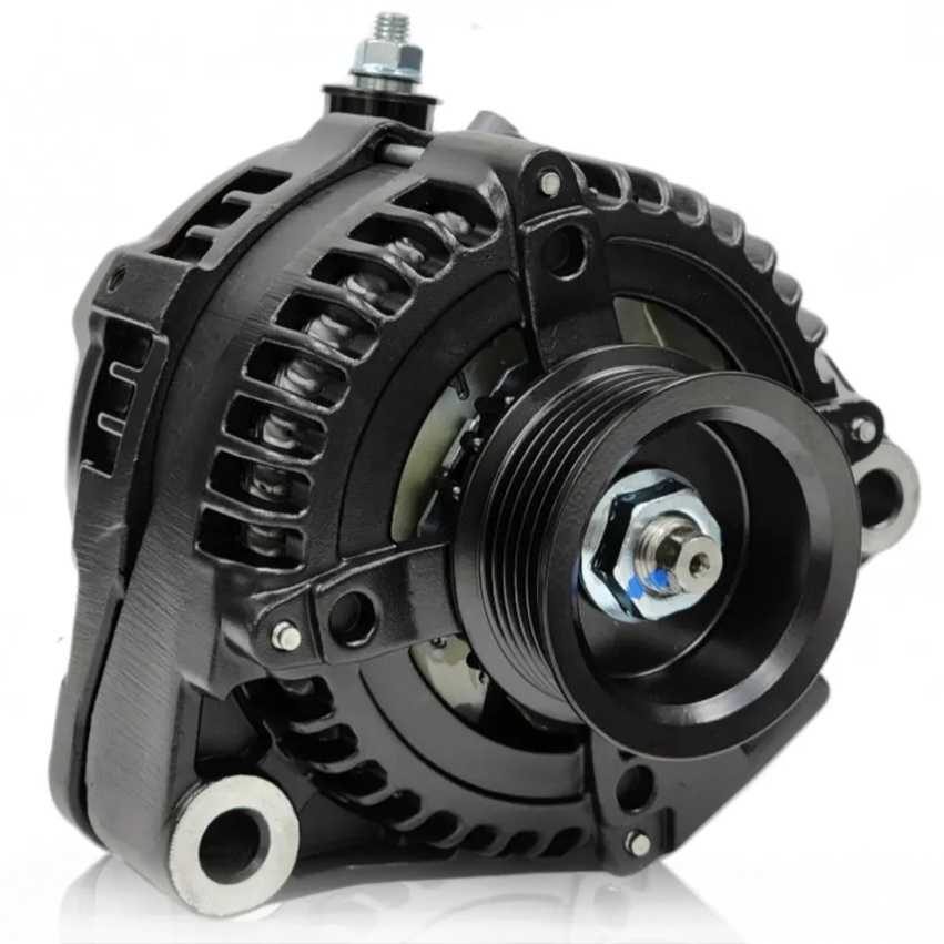 170 amp high output racing alternator for Toyota Supra 1JZ 2JZ - BLACK | 13546170B | by: Mechman @ the lowest price of $374.00
