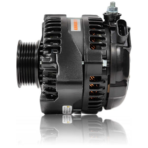 170 amp high output racing alternator for Toyota Supra 1JZ 2JZ - BLACK | 13546170B | by: Mechman @ the lowest price of $374.00