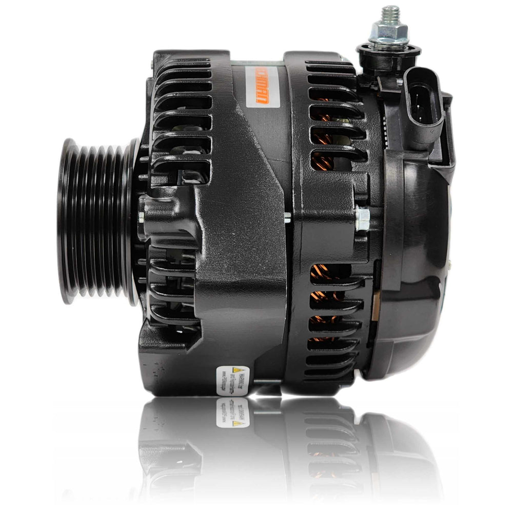 240 amp high output alternator for Toyota Supra 2JZ 1JZ - BLACK | 13546240B | by: Mechman @ the lowest price of $464.00