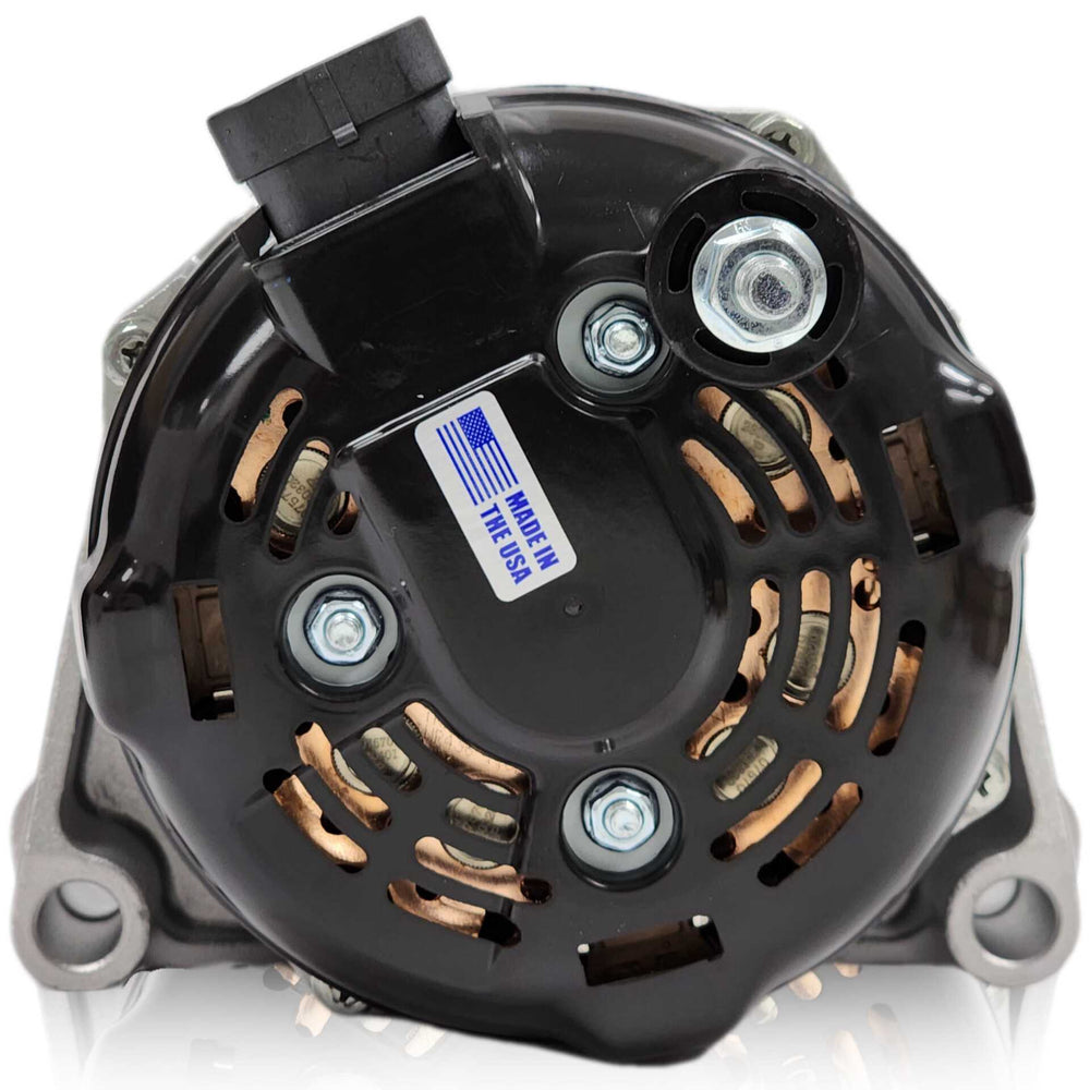240-amp high output racing alternator for GM truck LS brackets - REAR OUTPUT | 8237240-REAR | by: Mechman @ the lowest price of $429.00