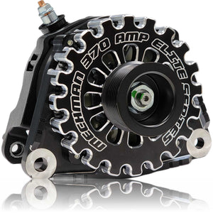 370 Amp Billet Alternator for Dodge Ram Diesel trucks | B11378370B | by: Mechman @ the lowest price of $699.00