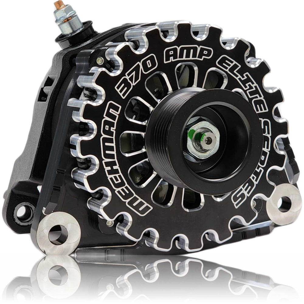 370 Amp Billet Alternator for Dodge Ram Diesel trucks | B11378370B | by: Mechman @ the lowest price of $699.00