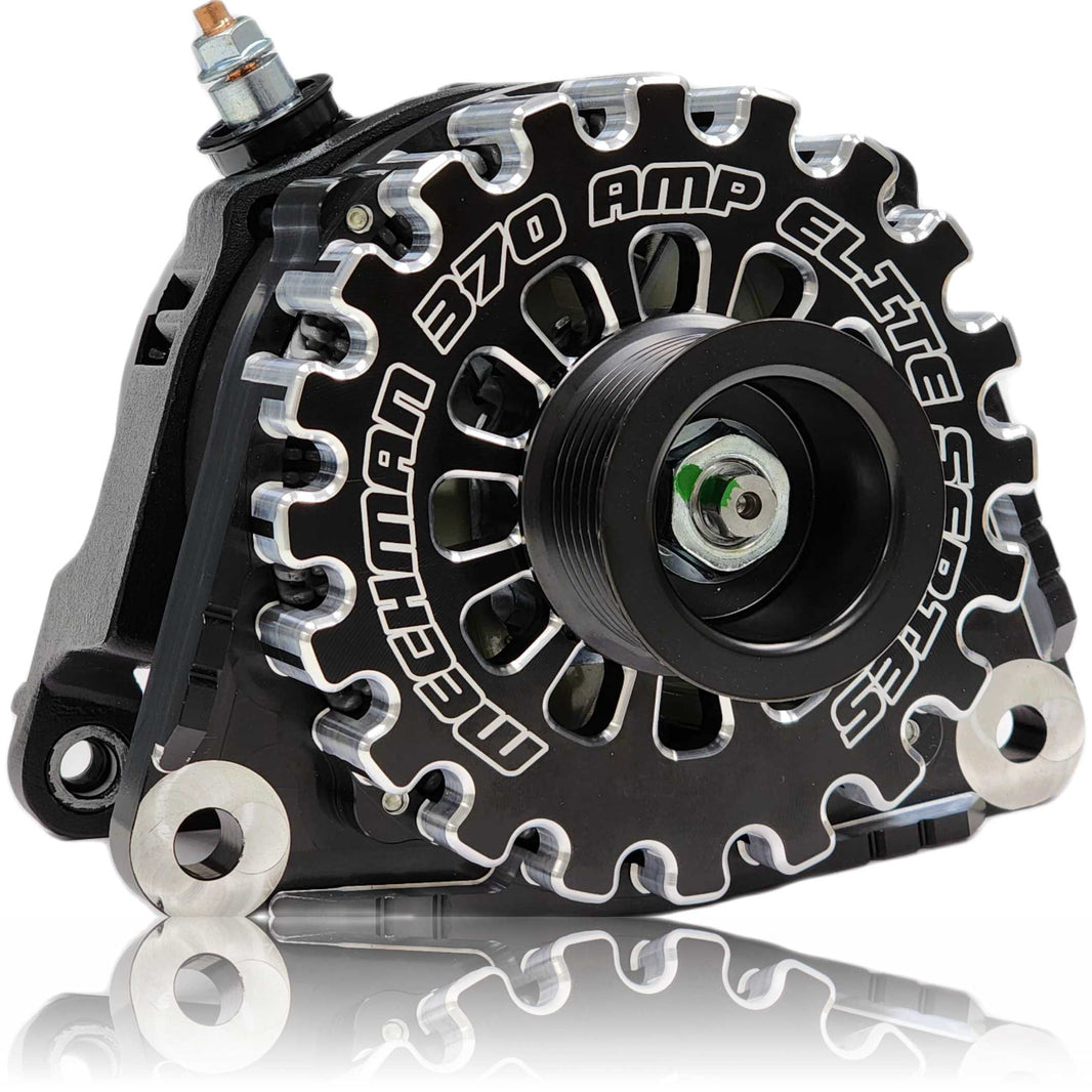 370 Amp Billet Alternator for Dodge Ram Diesel trucks | B11378370B | by: Mechman @ the lowest price of $699.00