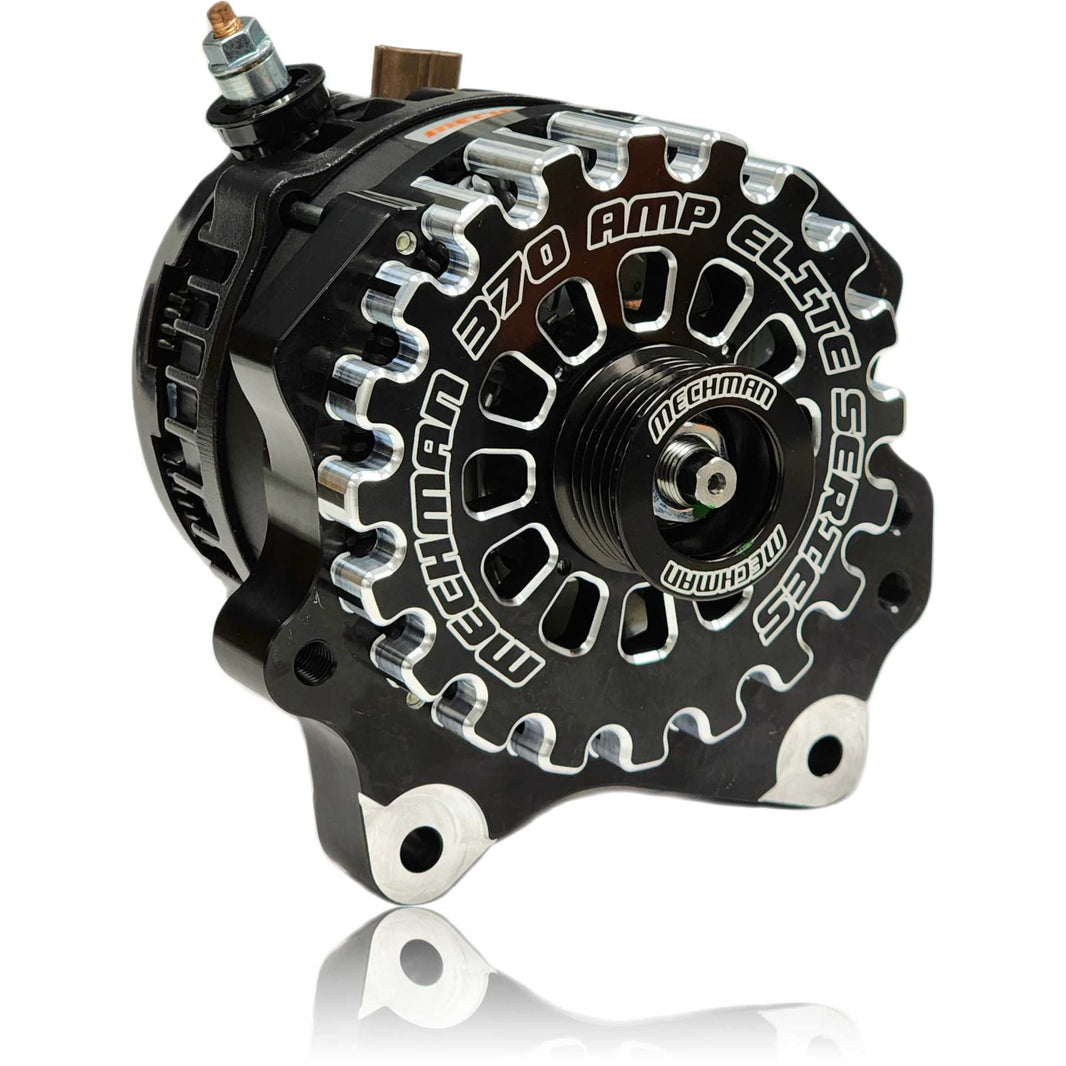 370-amp V-mount high output alternator for SOHC Ford Modular Engines | B11026370B | by: Mechman @ the lowest price of $699.00