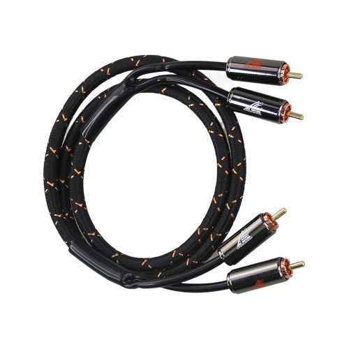 CRESCENDO AUDIO | CHORUSCONNECTS AUDIOPHILE GRADE 2CHANNEL RCA CABLE - 3FT