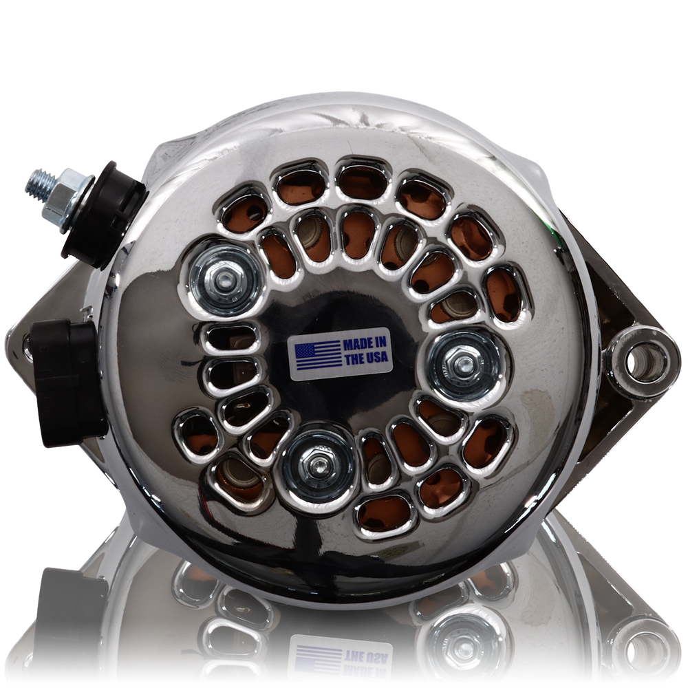 240 amp racing alternator - Chrome | 7127240C | by: Mechman @ the lowest price of $519.00