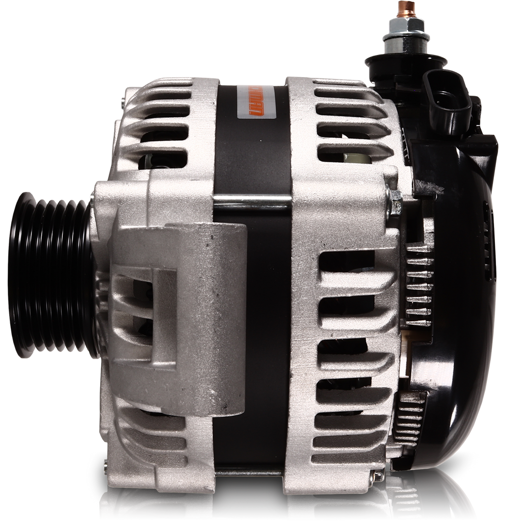 240 amp High Output Alternator select Ranger, F150, Bronco 3.0, 4.0 and 5.0 engines | 7750240 | by: Mechman @ the lowest price of $429.00