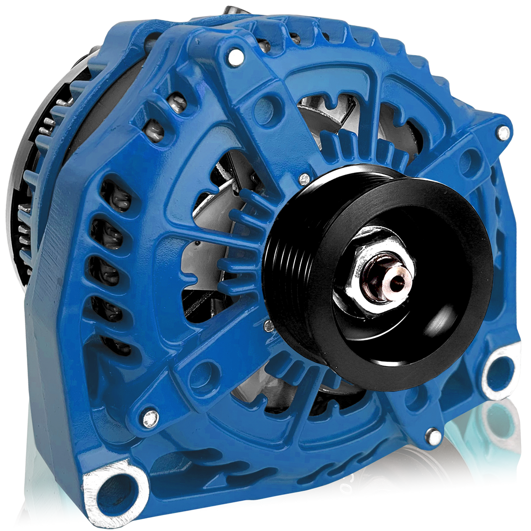 Mechman 250 Amp Alternator 2005-2013 GM Truck 4.3L 4.8L 5.3L 5.7L 6L - Blue