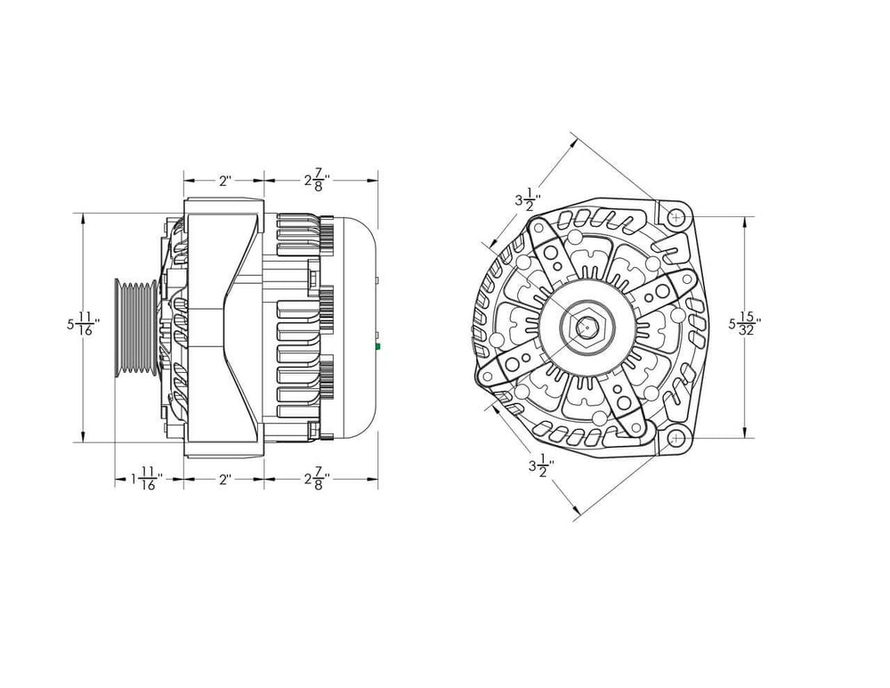 320 Amp high output alternator GM Suburban Tahoe Escalade 05 - 13 | 8302320 | by: Mechman @ the lowest price of $519.00