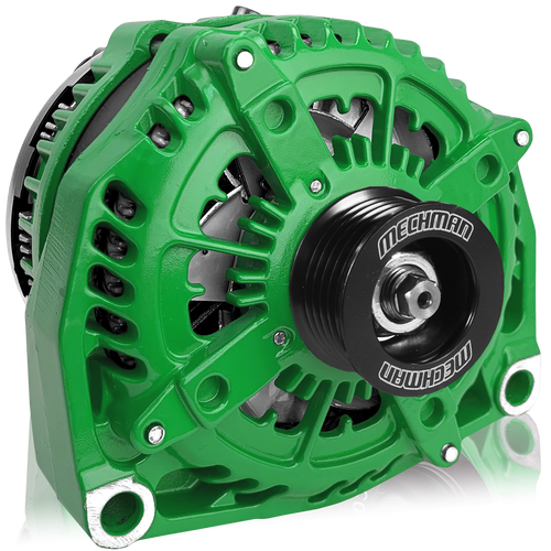 Mechman 400 Amp High Output Alternator 1996-2004 GM Truck 4.3L 4.8L 5.3L 5.7L 6L - Green