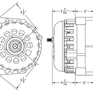 E Series 400 amp Purple Billet GM truck 05-13 | B8302400PU | by: Mechman @ the lowest price of $699.00