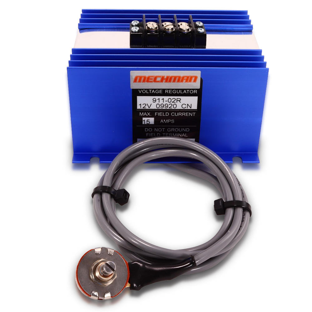 Adjustable External Regulator w/ 2 Pin Alt Harness | 91102RC | by: Mechman @ the lowest price of $189.00