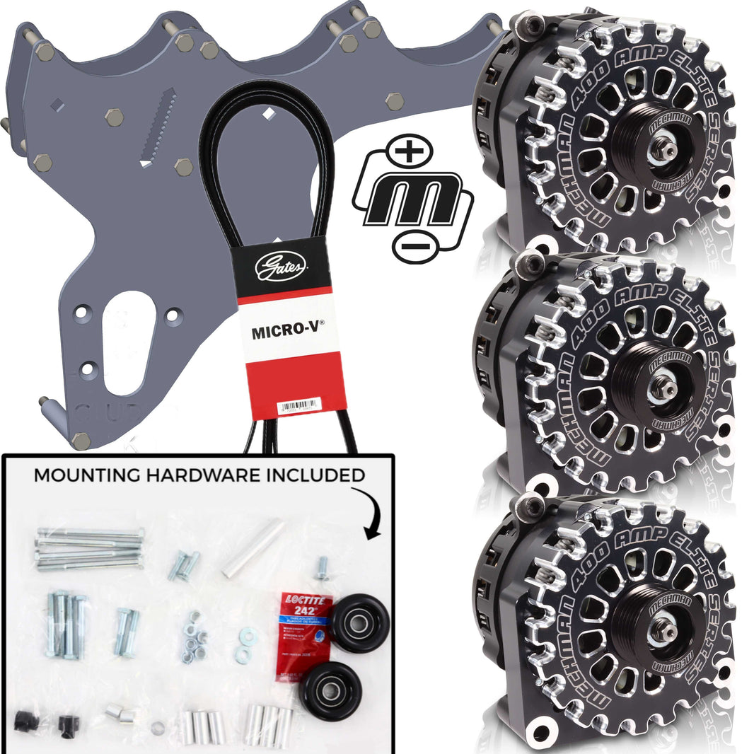 99-04 GM Trucks/SUV's Includes Three Alternators - BLACK | D301 | by: Mechman @ the lowest price of $2499.00