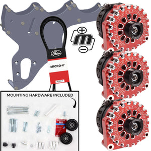 99-04 GM Trucks/SUV's Includes Three Alternators - Red | D301RD | by: Mechman @ the lowest price of $2499.00