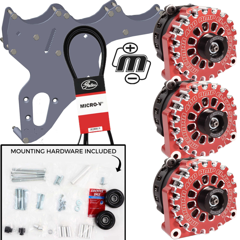 99-04 GM Trucks/SUV's Includes Three Alternators - Red | D301RD | by: Mechman @ the lowest price of $2499.00