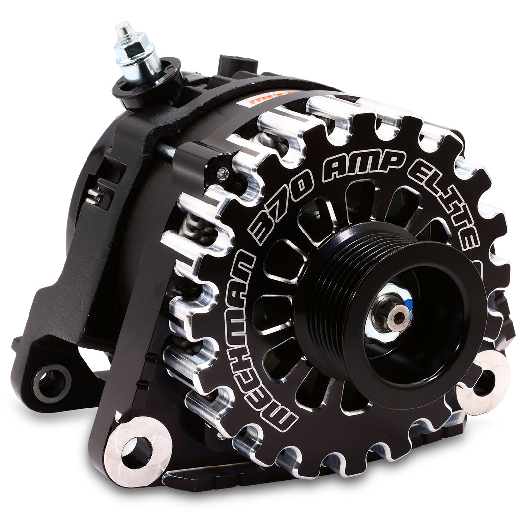 370 Amp Billet Alternator for Dodge Ram Diesel trucks