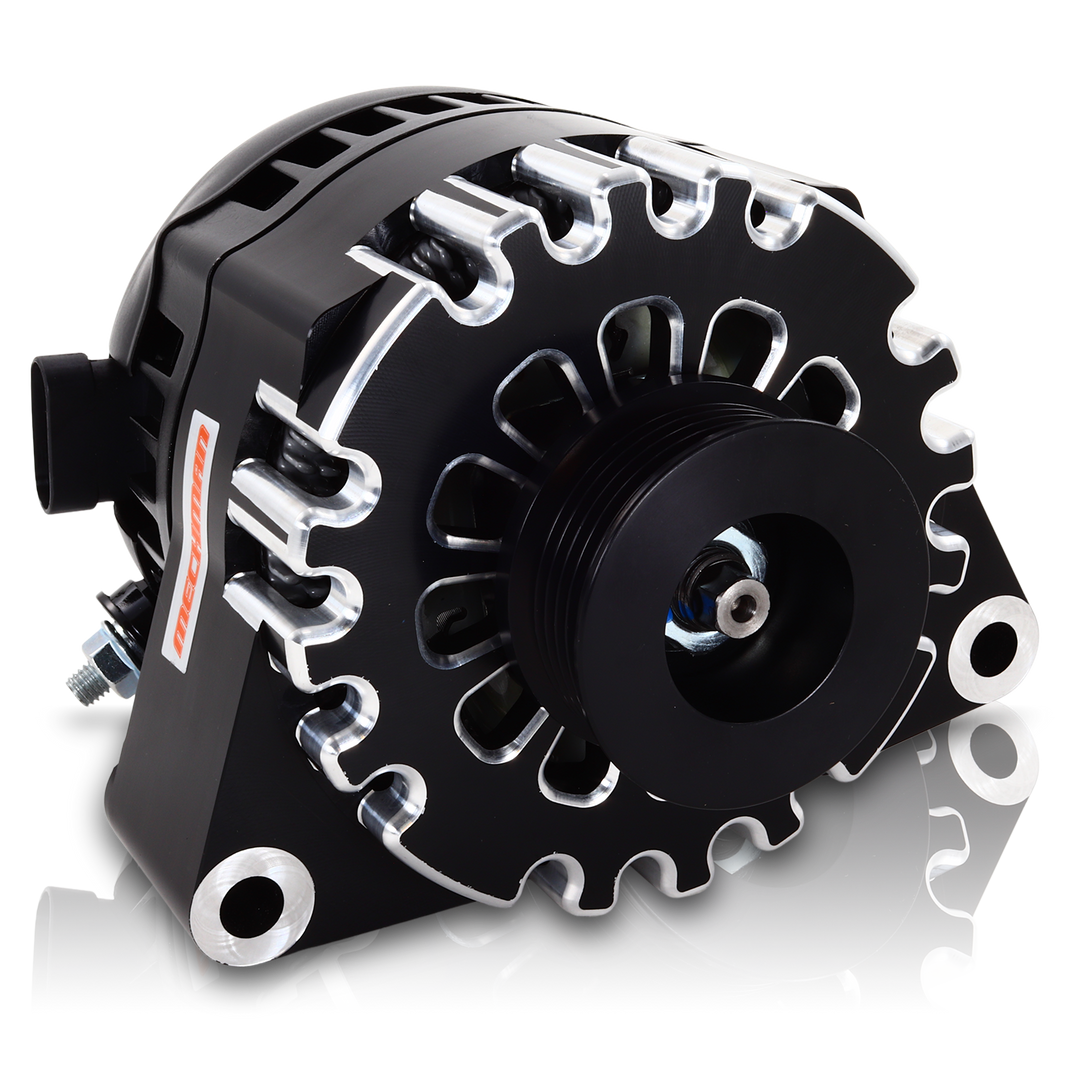 S Series Billet 170 AMP Racing Alternator For C6 Corvette - Black Anodized | B13969170B | by: Mechman @ the lowest price of $524.00