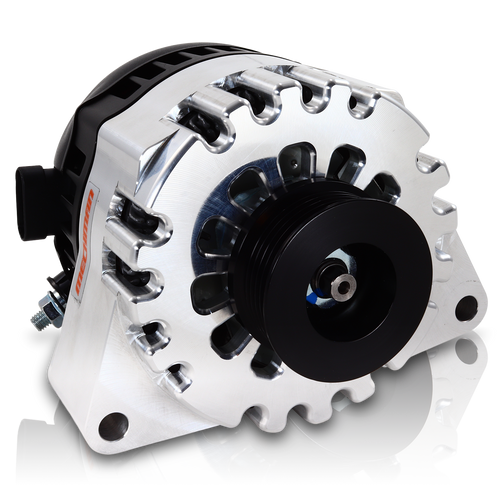 Mechman 240 Amp Billet Racing Alternator C5 / C6 Corvette 5.7L 6.2L - Machined
