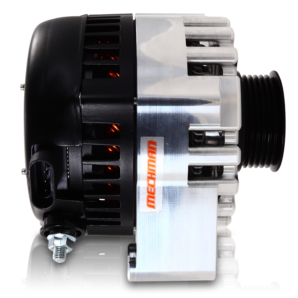 S Series Billet 170 AMP Racing Alternator For C6 Corvette - Machined Finish | B13969170M | by: Mechman @ the lowest price of $519.00