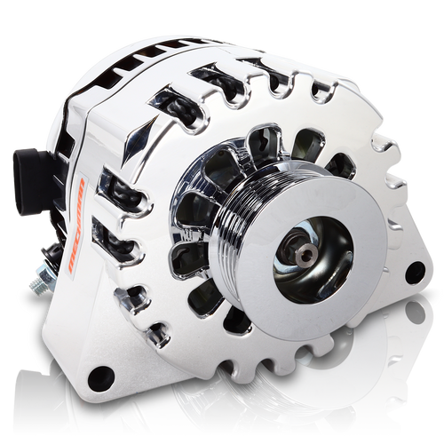 Mechman 240 Amp S Series Billet Racing Alternator C5 / C6 Corvette 5.7L 6.2L - Polished