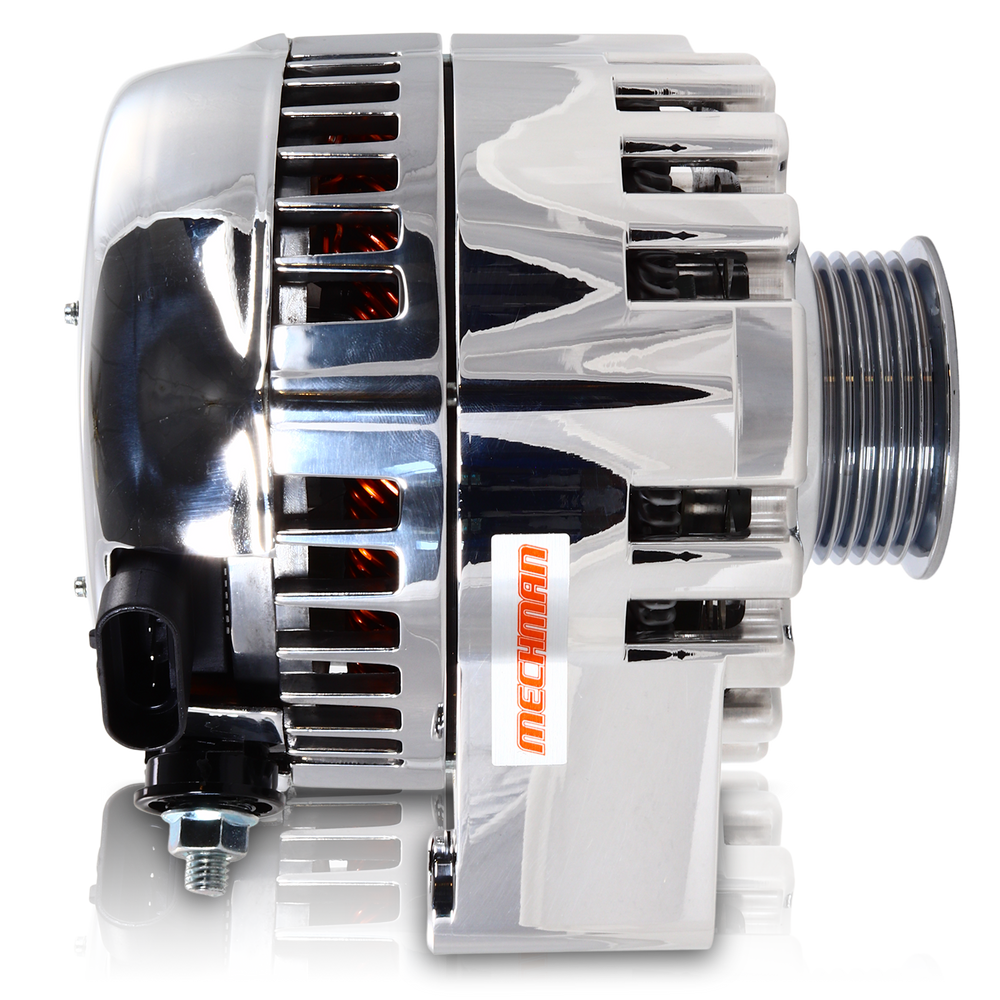 S Series Billet 170 AMP Racing Alternator For C6 Corvette - Polished Finish | B13969170P | by: Mechman @ the lowest price of $549.00