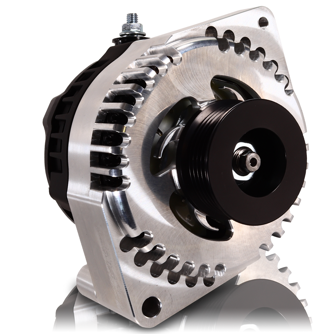 S Series Billet 240A racing alt - 6/12 Ford 6S - Machined | B7771240M | by: Mechman @ the lowest price of $549.00