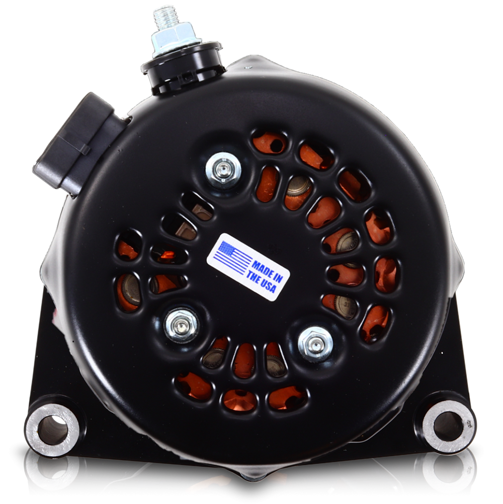Billet Black 240 Amp Racing Alternator GM Truck LS Engine Swap | B8206240B | by: Mechman @ the lowest price of $499.00