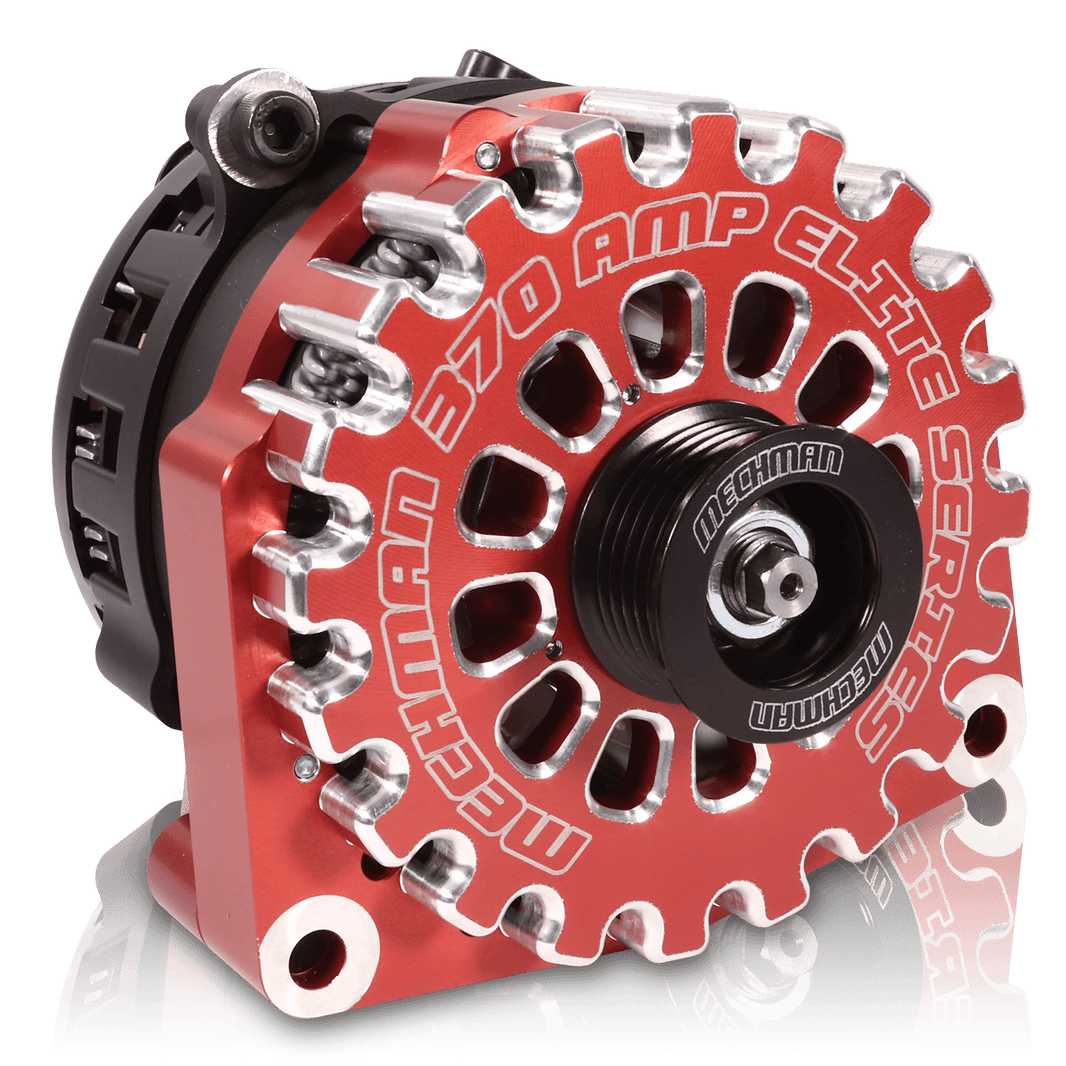 E Series 370 amp Red Billet for 2 pin GM truck | B8302370RD | by: Mechman @ the lowest price of $629.00
