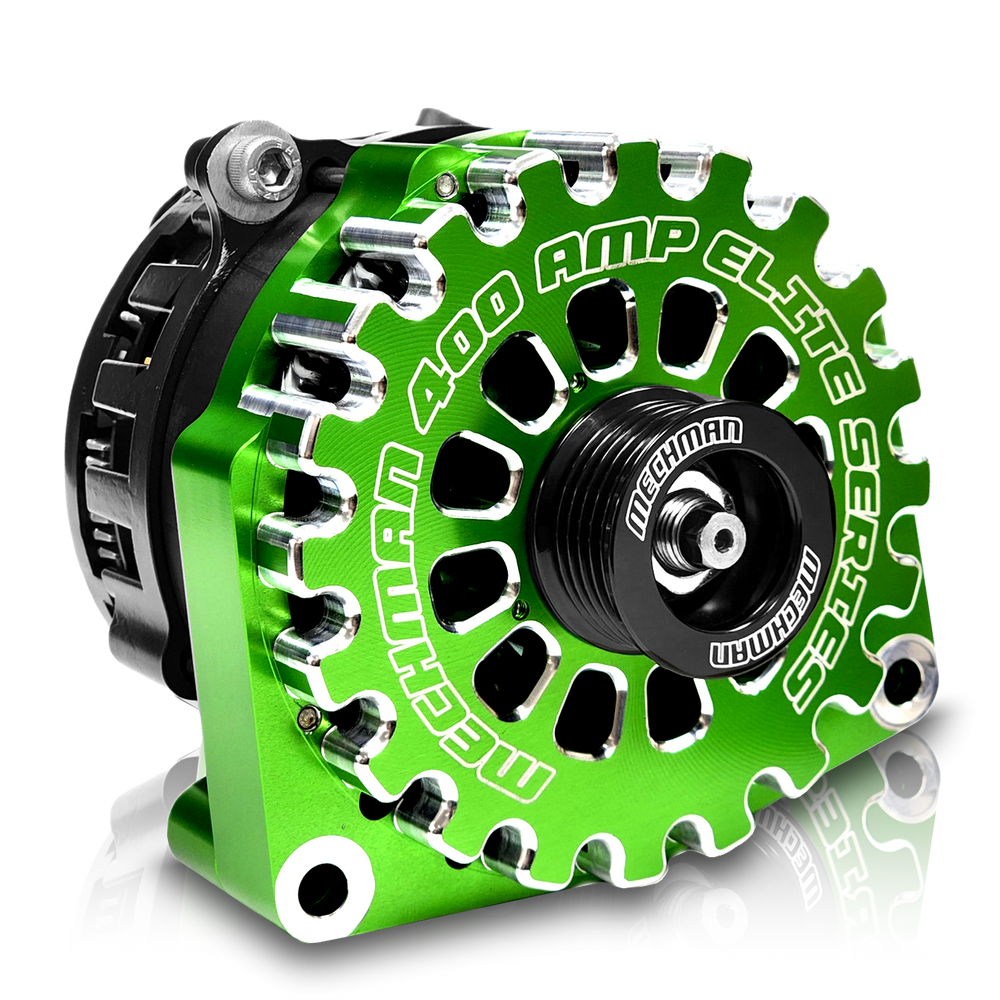 E Series 400 amp Green Billet GM truck 05-13 | B8302400GN | by: Mechman @ the lowest price of $699.00