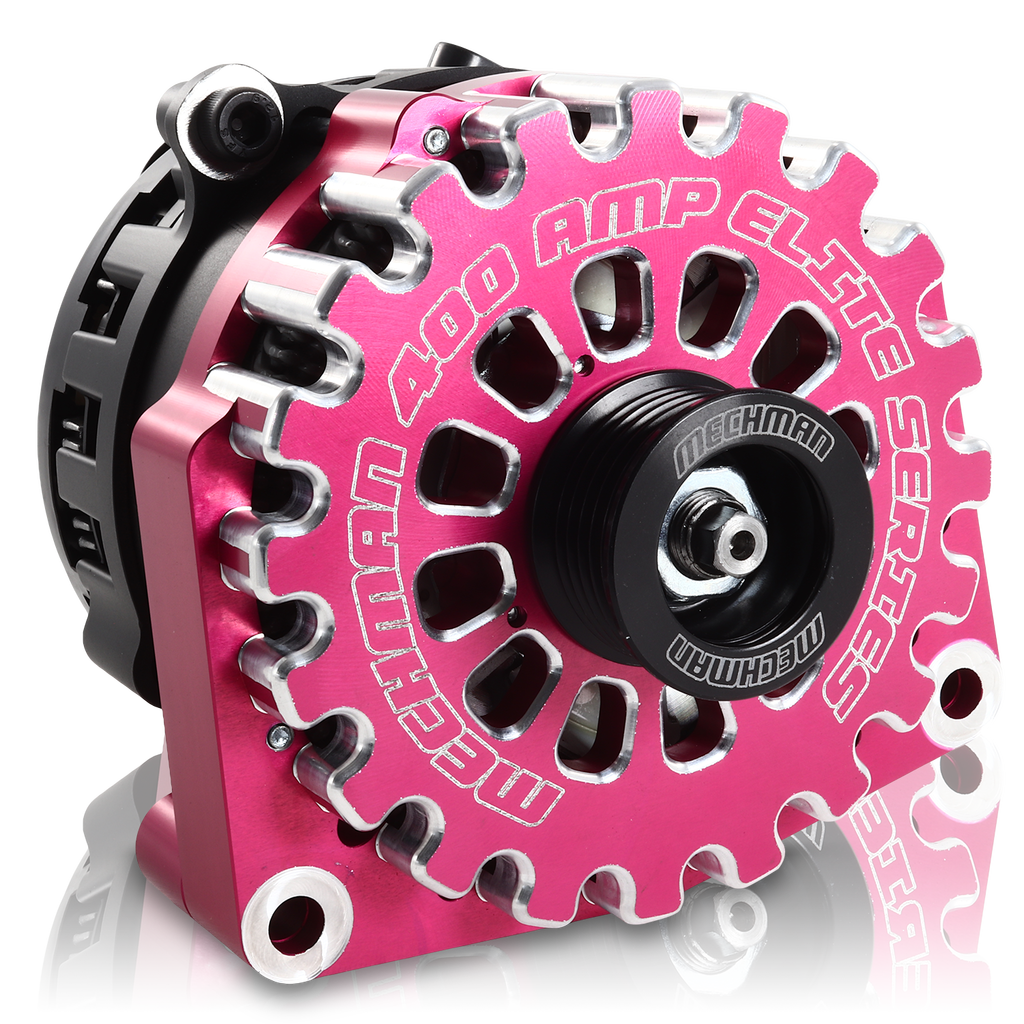 E Series 400 amp Pink Billet GM truck 05-13 | B8302400PI | by: Mechman @ the lowest price of $699.00