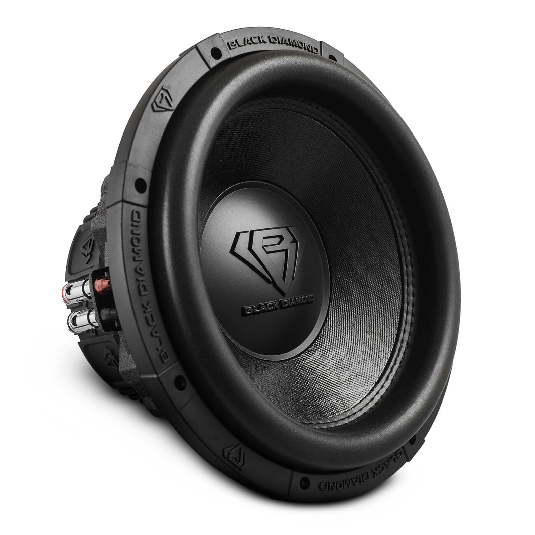 Black Diamond 12β Dual 3β Voice Coil Subwoofer with Aluminum Basket | 4-Ohm
