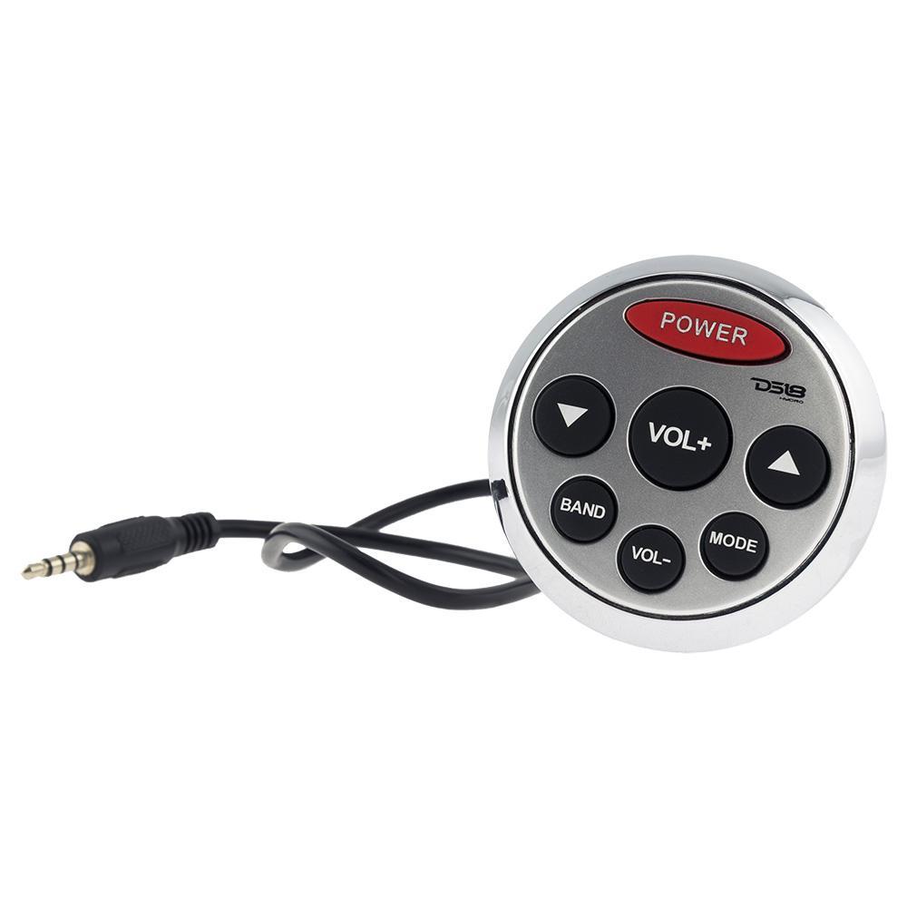 DS18 HYDRO HMRC Marine And Powersports Digital Media Receiver Wired Remote Control