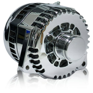 240A racing alternator 88-95 GM truck mount - Chrome | B81657240C | by: Mechman @ the lowest price of $575.00