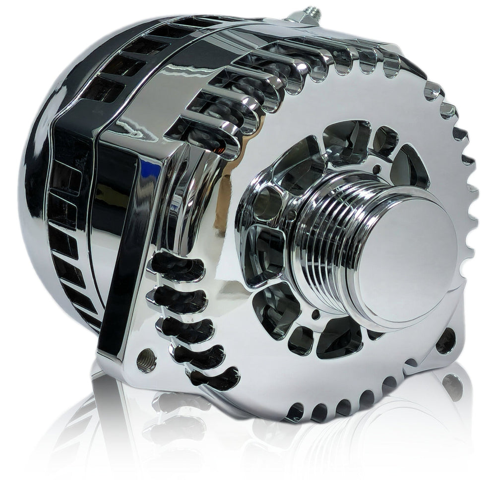 240A racing alternator 88-95 GM truck mount - Chrome | B81657240C | by: Mechman @ the lowest price of $575.00
