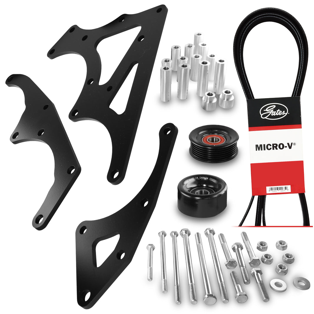 Mechman 800 Amp Red Dual Alternator Kit for 2014 - 2020 GM Trucks