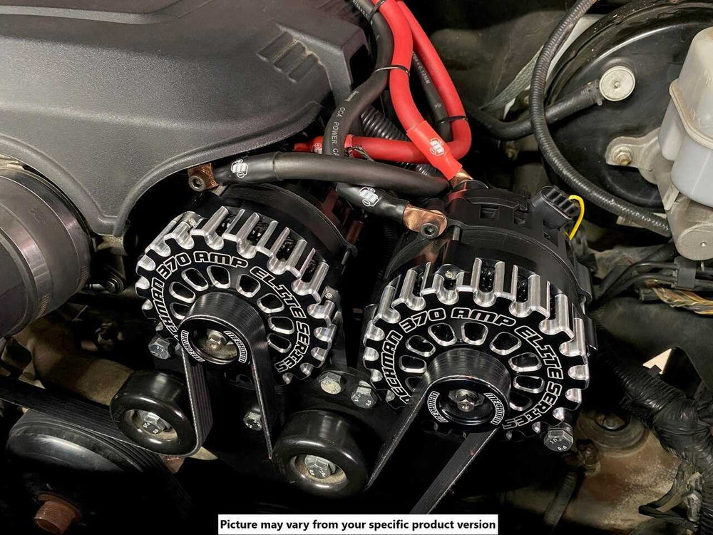 Mechman 400 Amp Red Dual Alternator Kit for 1999 - 2013 GM Trucks | D202RD | by: Mechman @ the lowest price of $1199.00