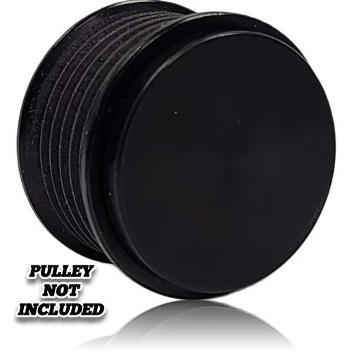 Mechman 6rib 46mm pulley cover - BLACK