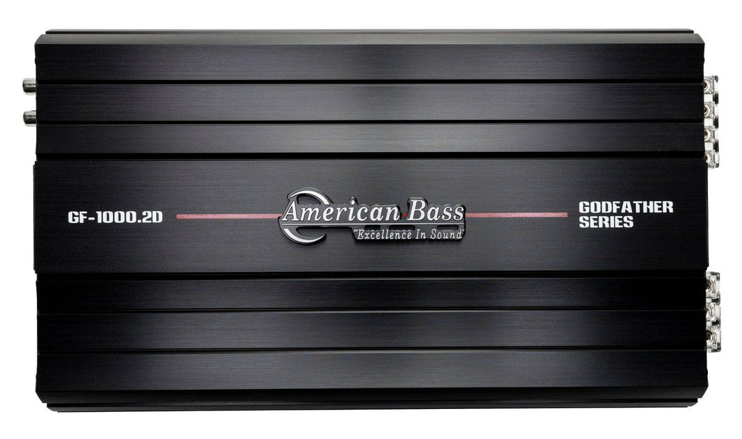 American Bass Godfather 1000.2D Class D High Performance Multichannel Amplifier - American Bass Godfather 1000.2D