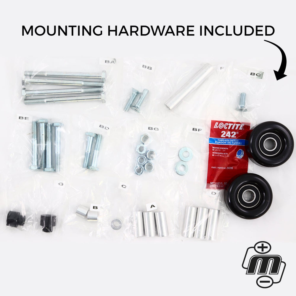 Dual Bracket 99-13 GM Trucks w/4.8L, 5.3L, & 6.0L (Includes bracket, kit components only) | D204 | by: Mechman @ the lowest price of $429.00