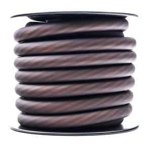 1/0 Gauge Mega Flex Power Cable 25/50ft Roll - Black / 25ft