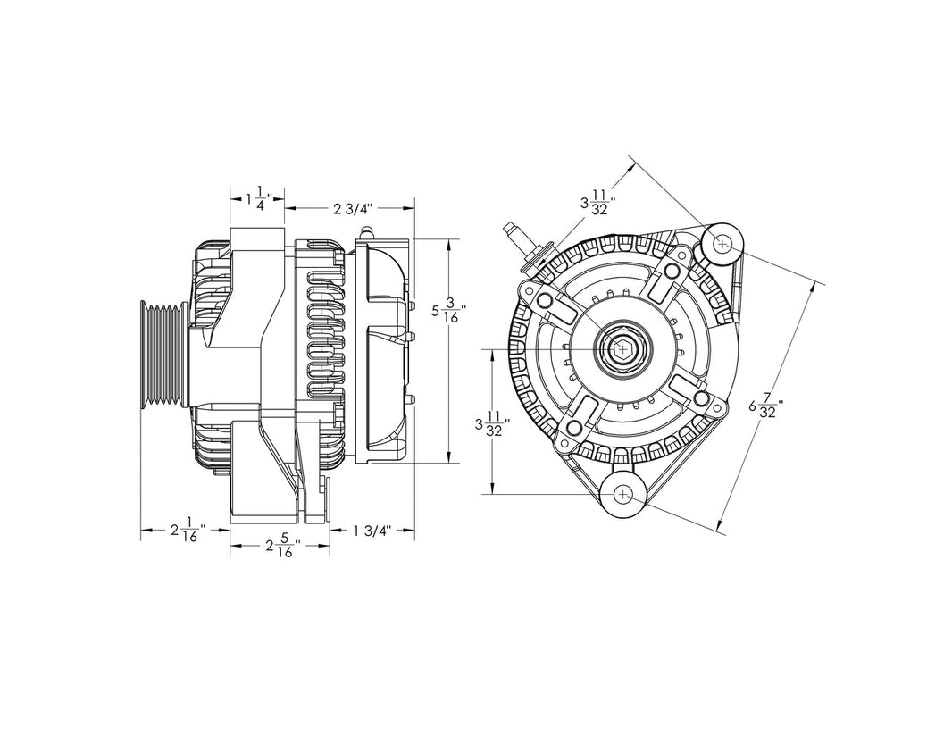 240 amp high output alternator for Toyota Supra 2JZ 1JZ | 13546240 | by: Mechman @ the lowest price of $429.00