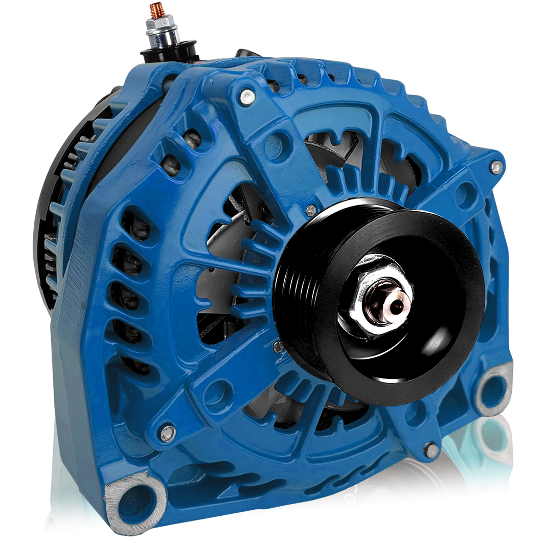 High output 250 Amp Alternator 14-18 GM Silverado Tahoe Suburban Escalade Sierra - Blue