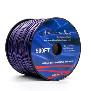 18 Gauge Remote Wire, 500ft Spool - Purple