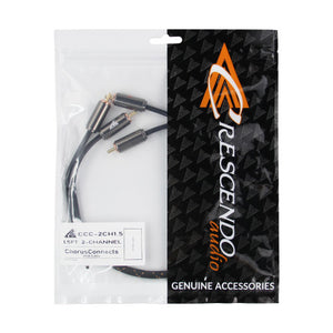 CRESCENDO AUDIO | CHORUSCONNECTS AUDIOPHILE GRADE 2CHANNEL RCA CABLE - 1.5FT