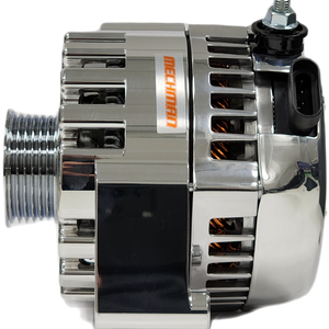 Chrome high output 240 amp billet alternator GM LS engine swap | B8206240C | by: Mechman @ the lowest price of $524.00