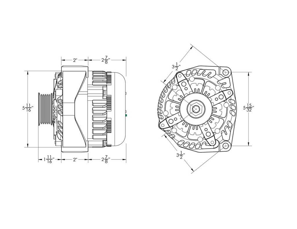 250 amp Large Case H.O. Marine alternator for late model GM LS engines | M8206250 | by: Mechman @ the lowest price of $699.00